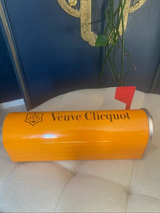 Veuve Clicquot Other - Veuve Clicquot Orange Decorative Mailbox